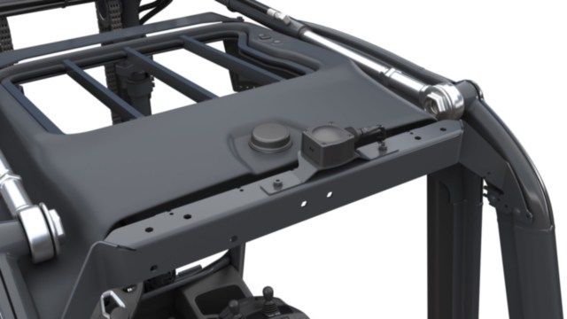 Un sensor del sistema Linde Speed Assist