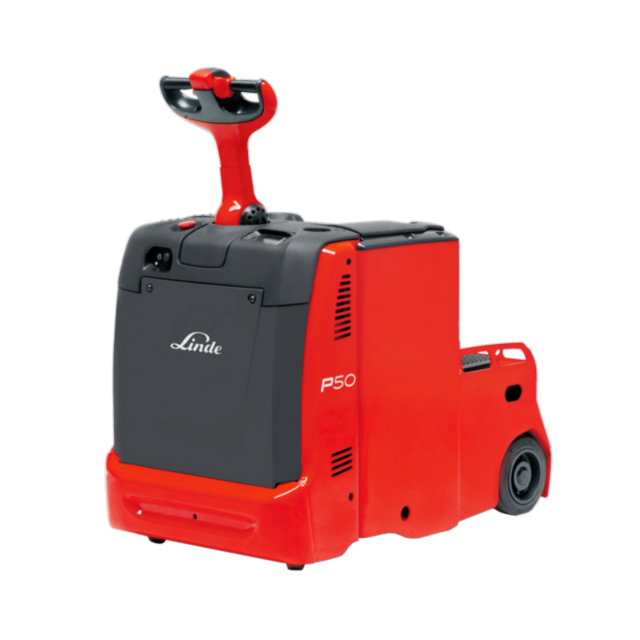 Tractor de arrastre de conducción a pie P50 de Linde Material Handling